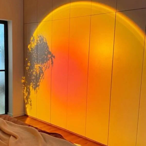 Lampara proyectora de atardeceres